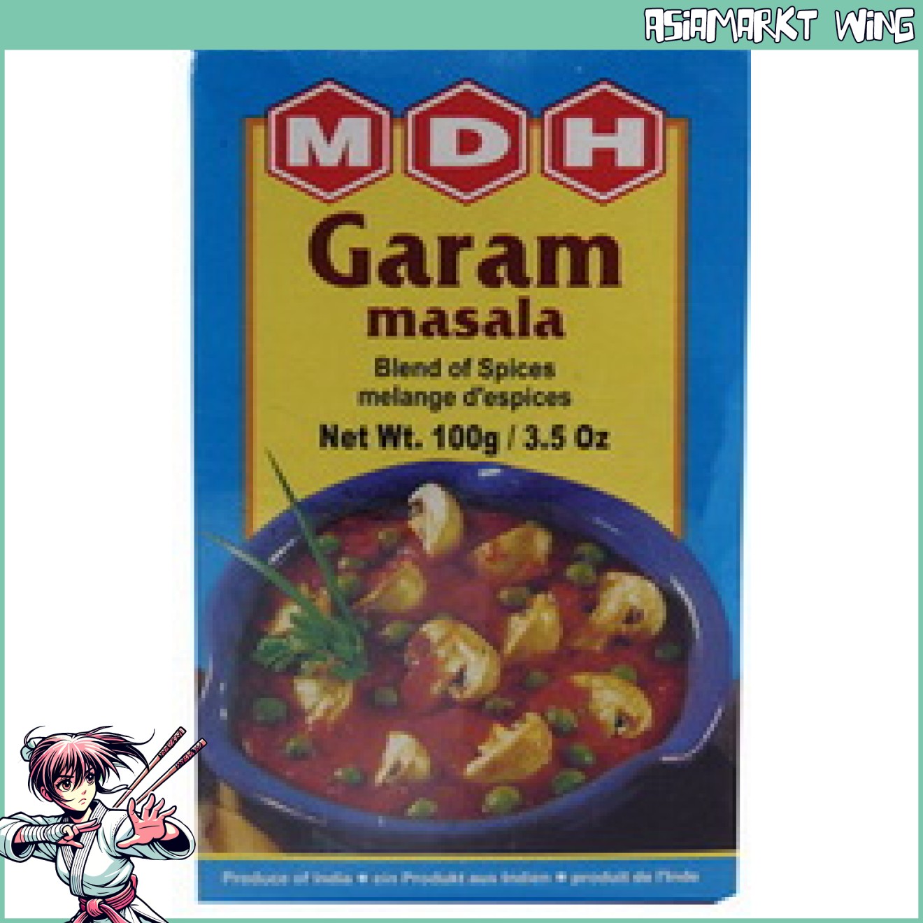 MDH - Garam Masala - Indische Gewürzmischung - 100 g