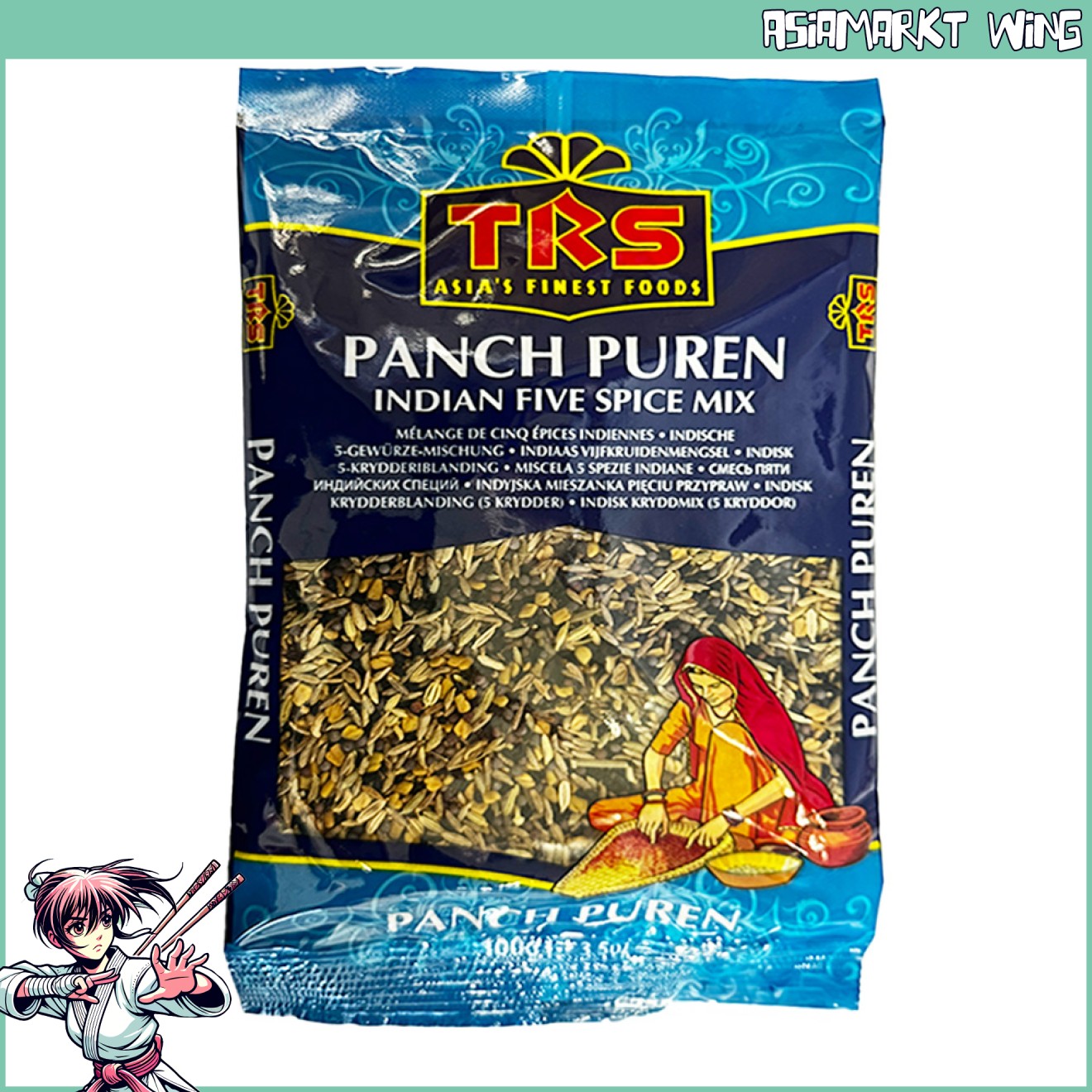 Panch Puren - Exotische Gewürz Mischung - 100g