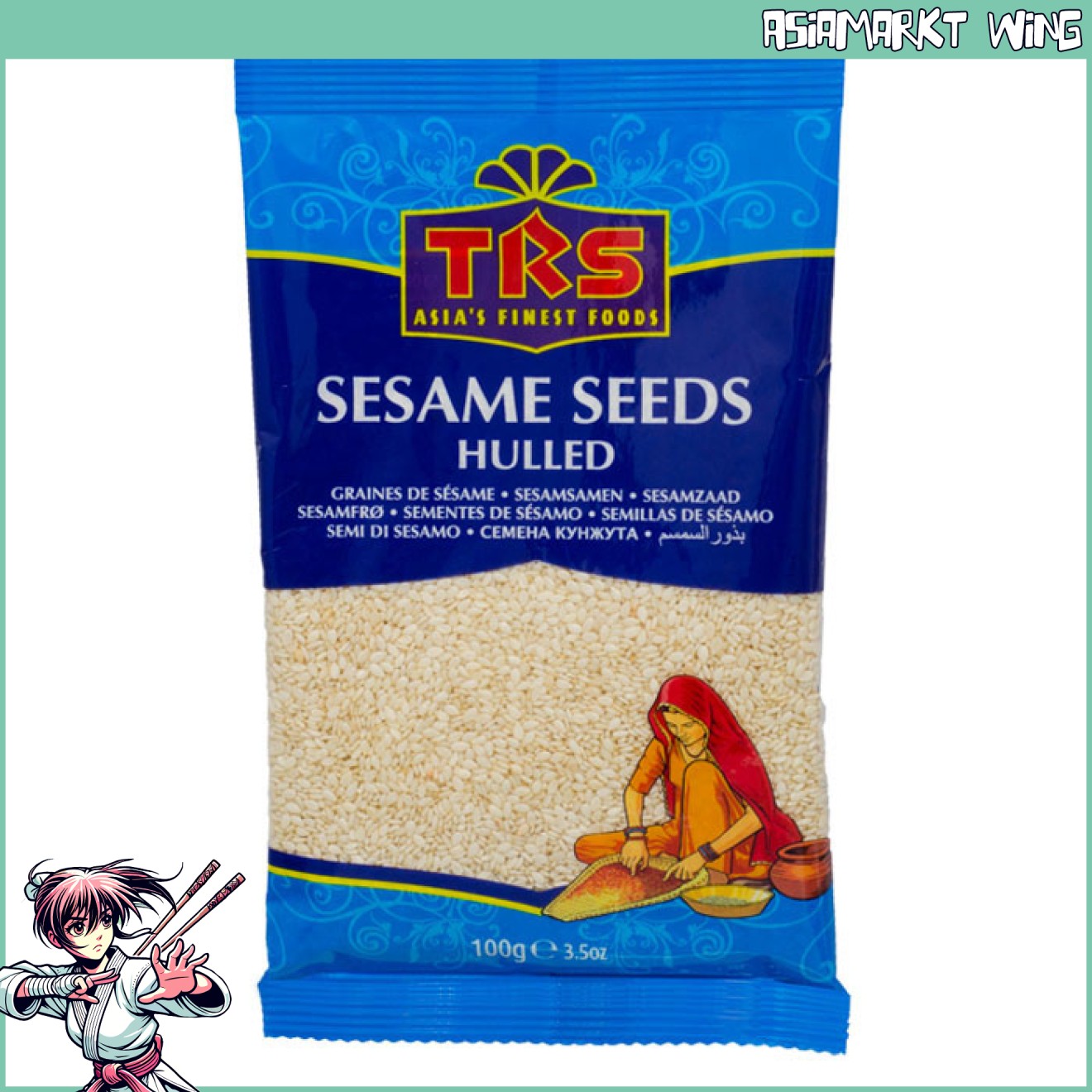 TRS - Sesamsamen - weiß - 100g
