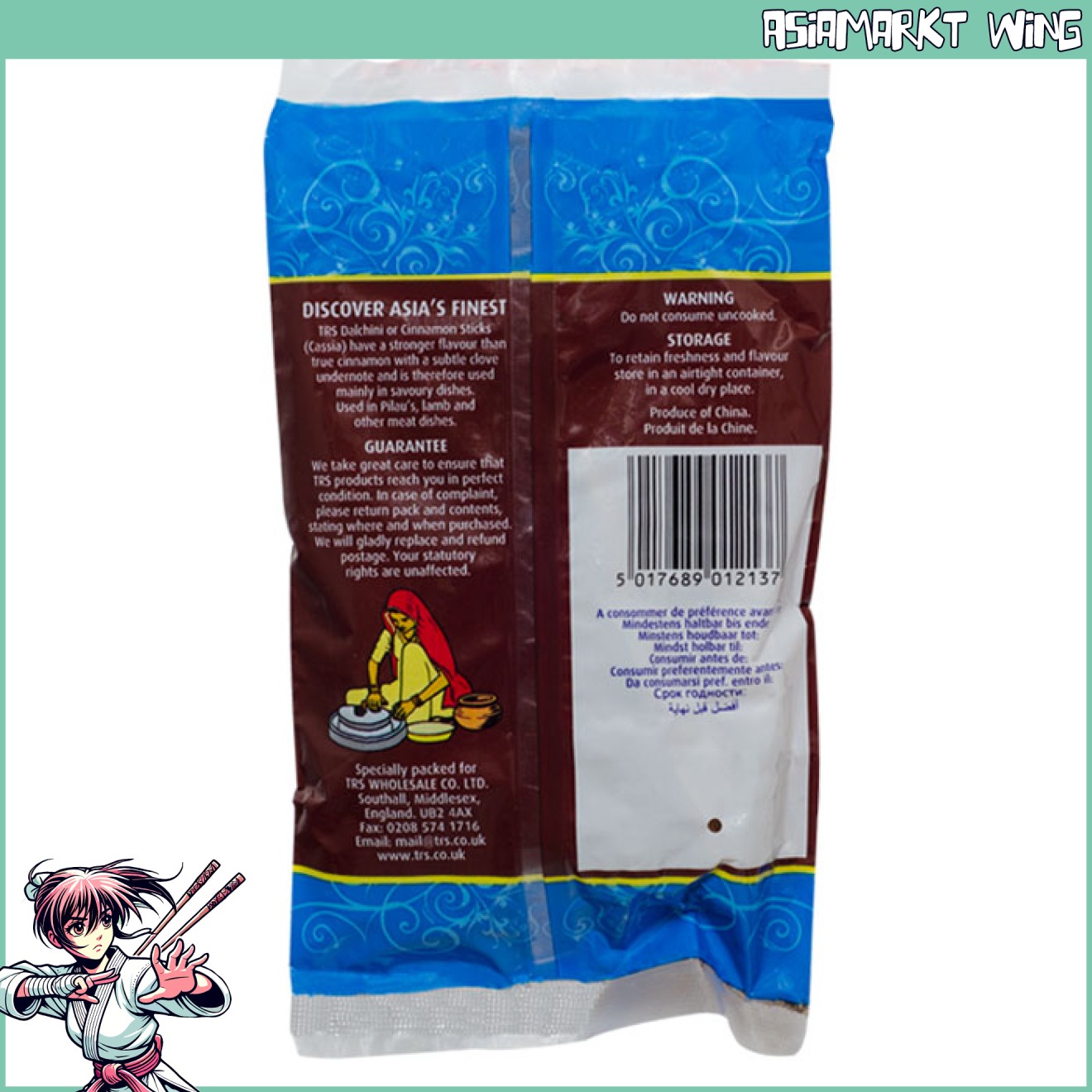 TRS - Dalchini - Zimtstangen - 50g