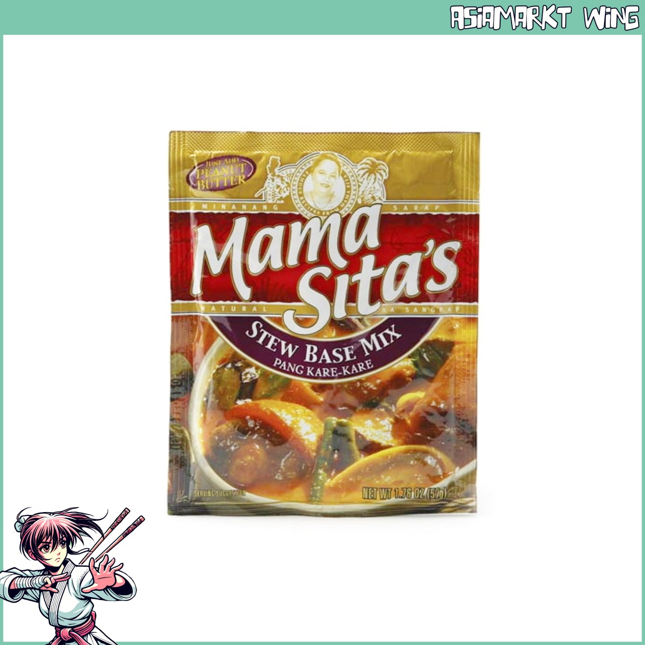 Mama Sita`s - Mix für Eintopf Kare-Kare (Stew Base Mix) - 50g