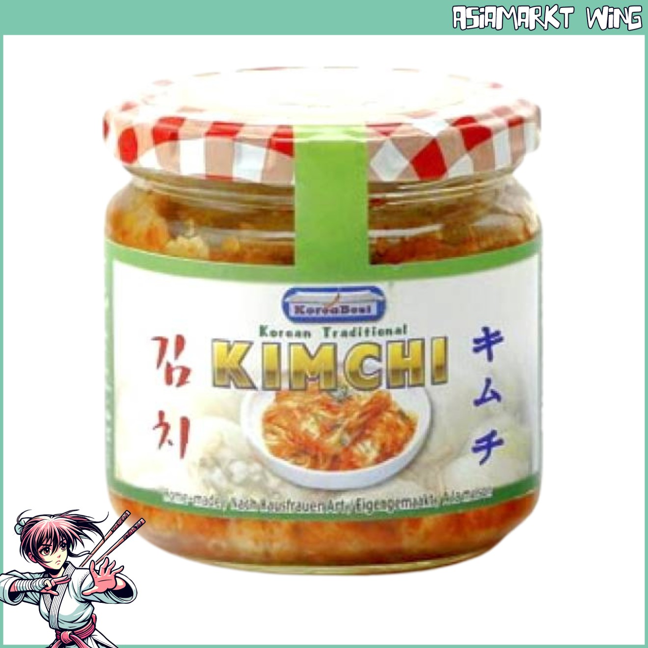 Korea Best - Kimchi nach Hausfrauenart - 350 g