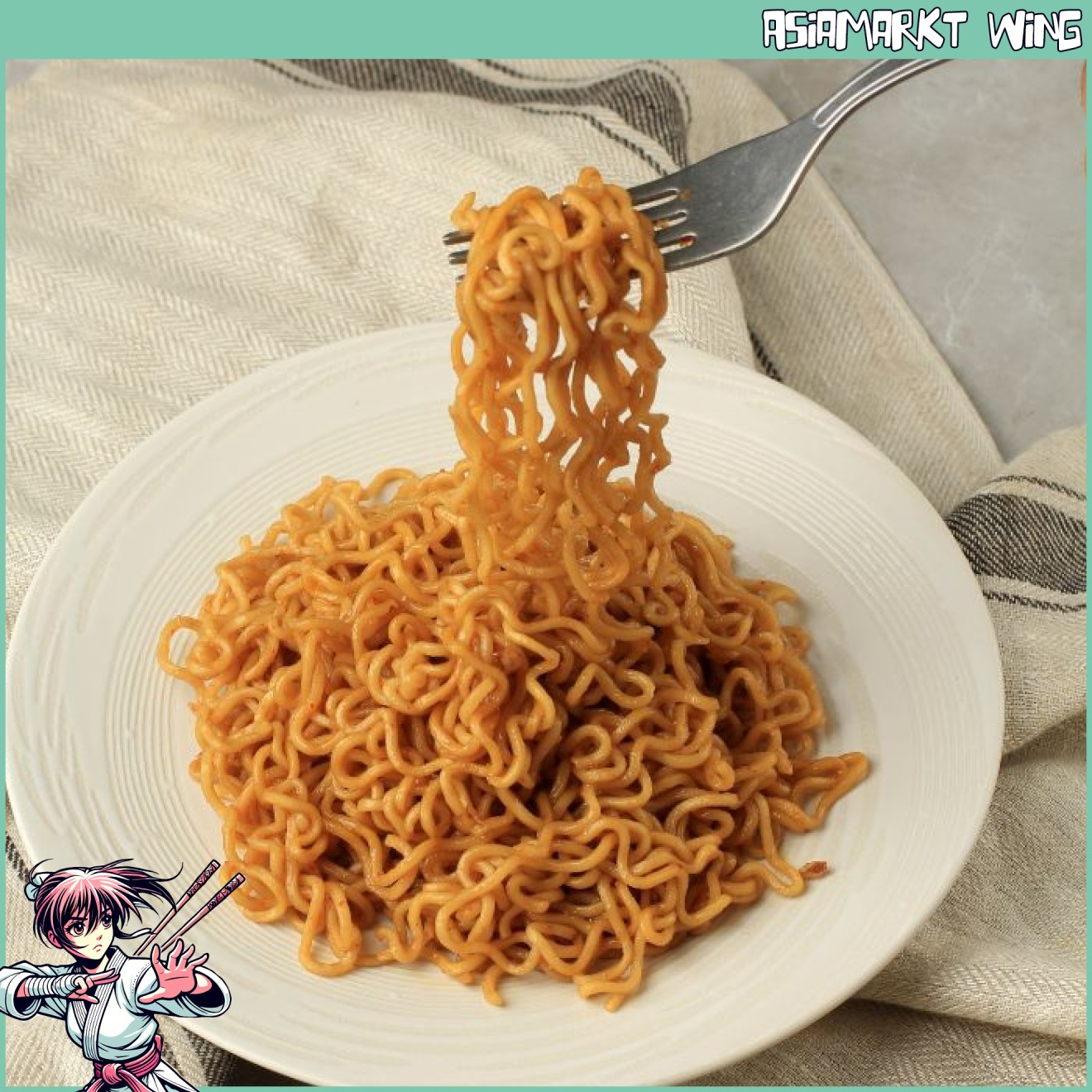 Indomie - Gebratene Instant Nudeln - Mie Goreng Pedas - scharf - 80 g