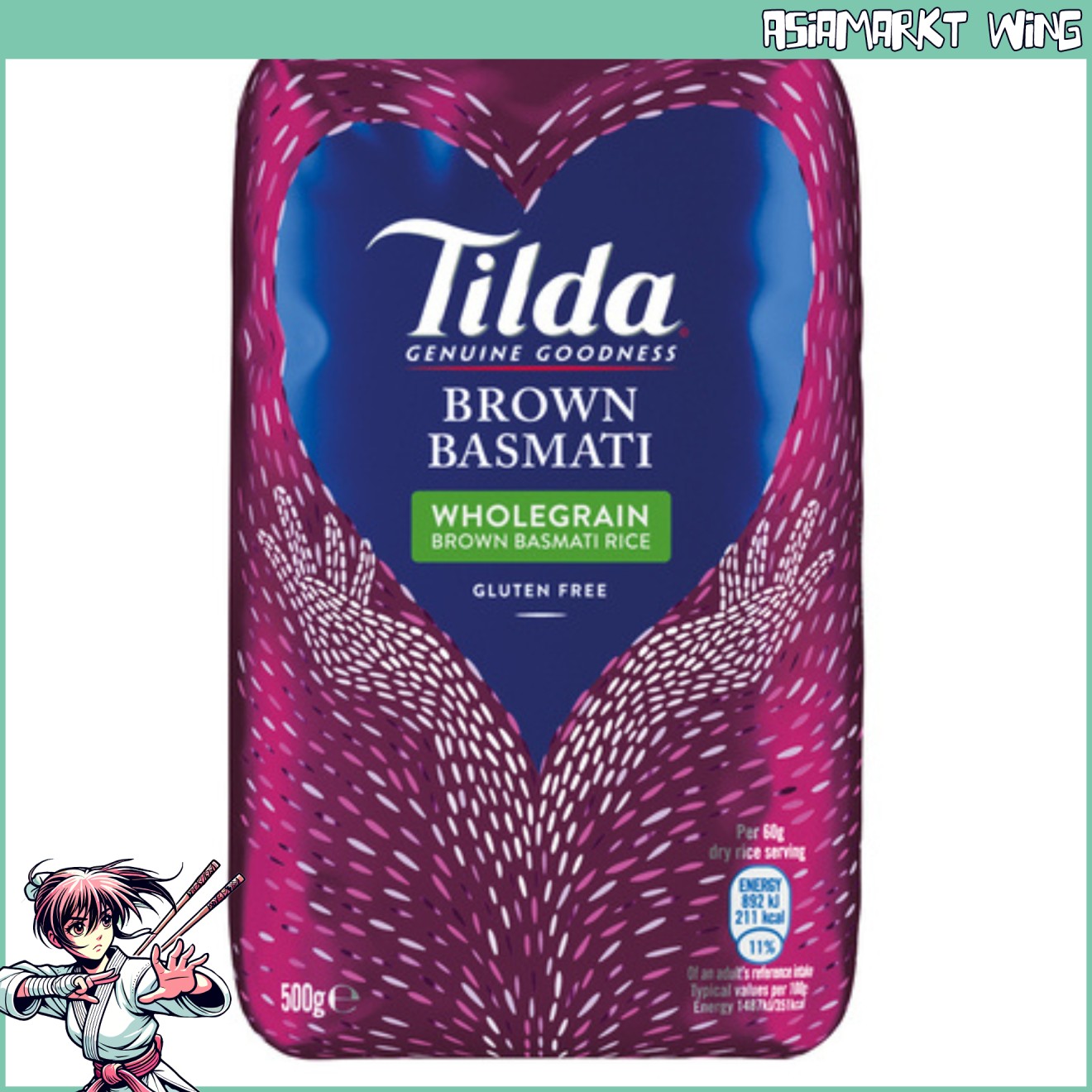 Tilda - Brauner Basmati Vollkornreis - 500g