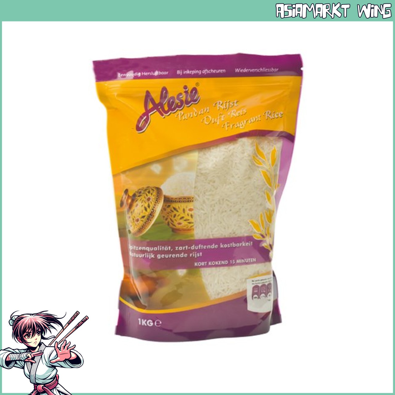 Alesie - Jasminreis aus Thailand - 1 kg