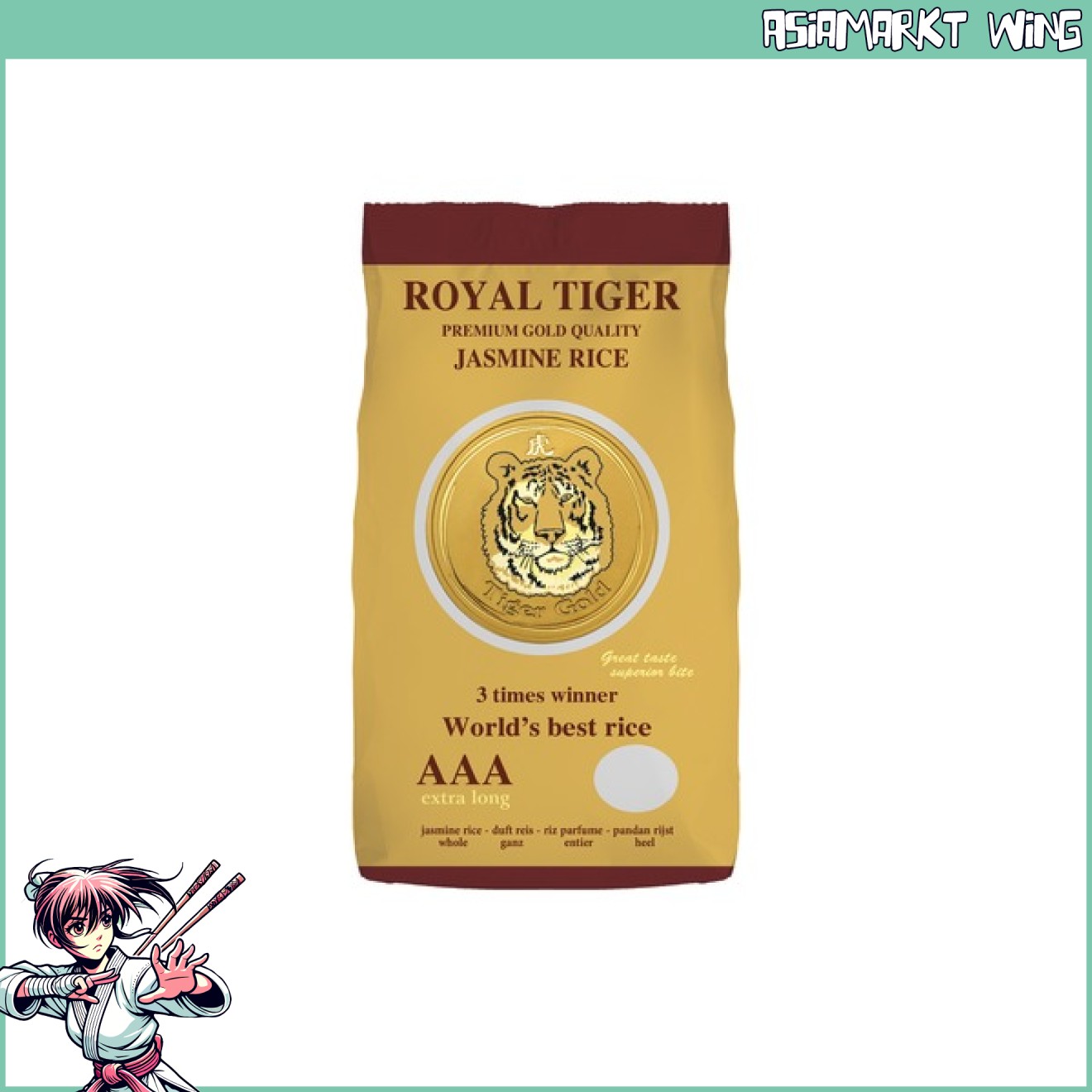 Royal Tiger - Jasmin Reis - AAA - extra lang - 1 kg