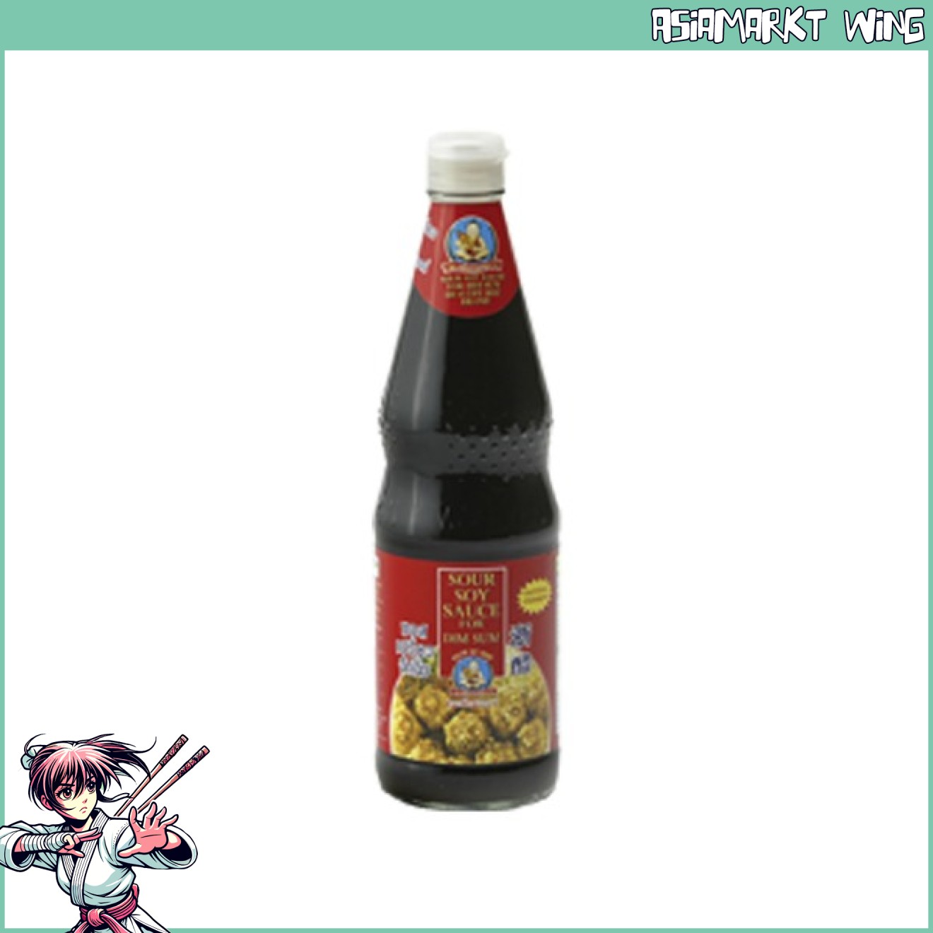 Healthy Boy - Saure Sojasauce - Essigsauce für Sushi oder Dim Sum - 700 ml