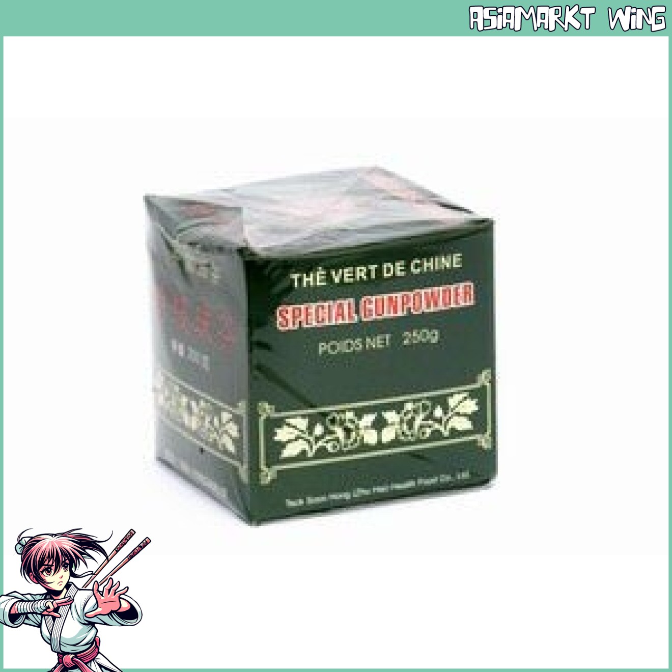 GUNPOWDER VR China grüner Tee - lose - 250g