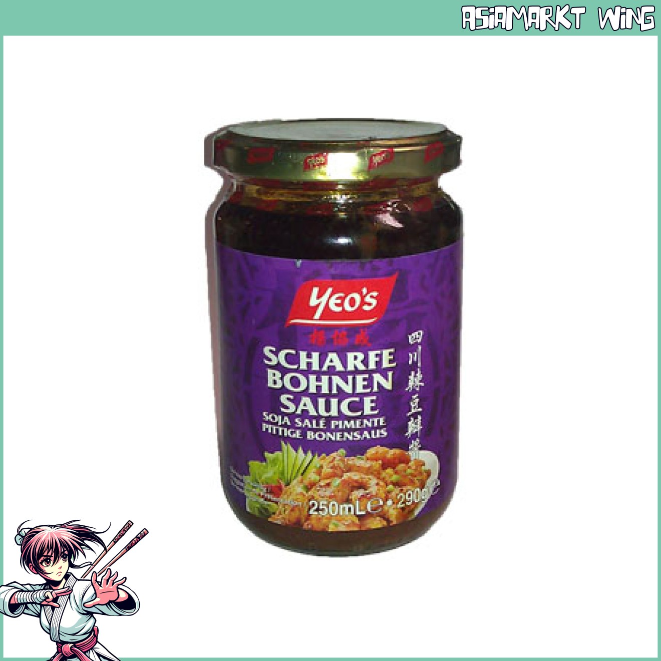 Yeo´s - Scharfe Bohnen Sauce - 285 g