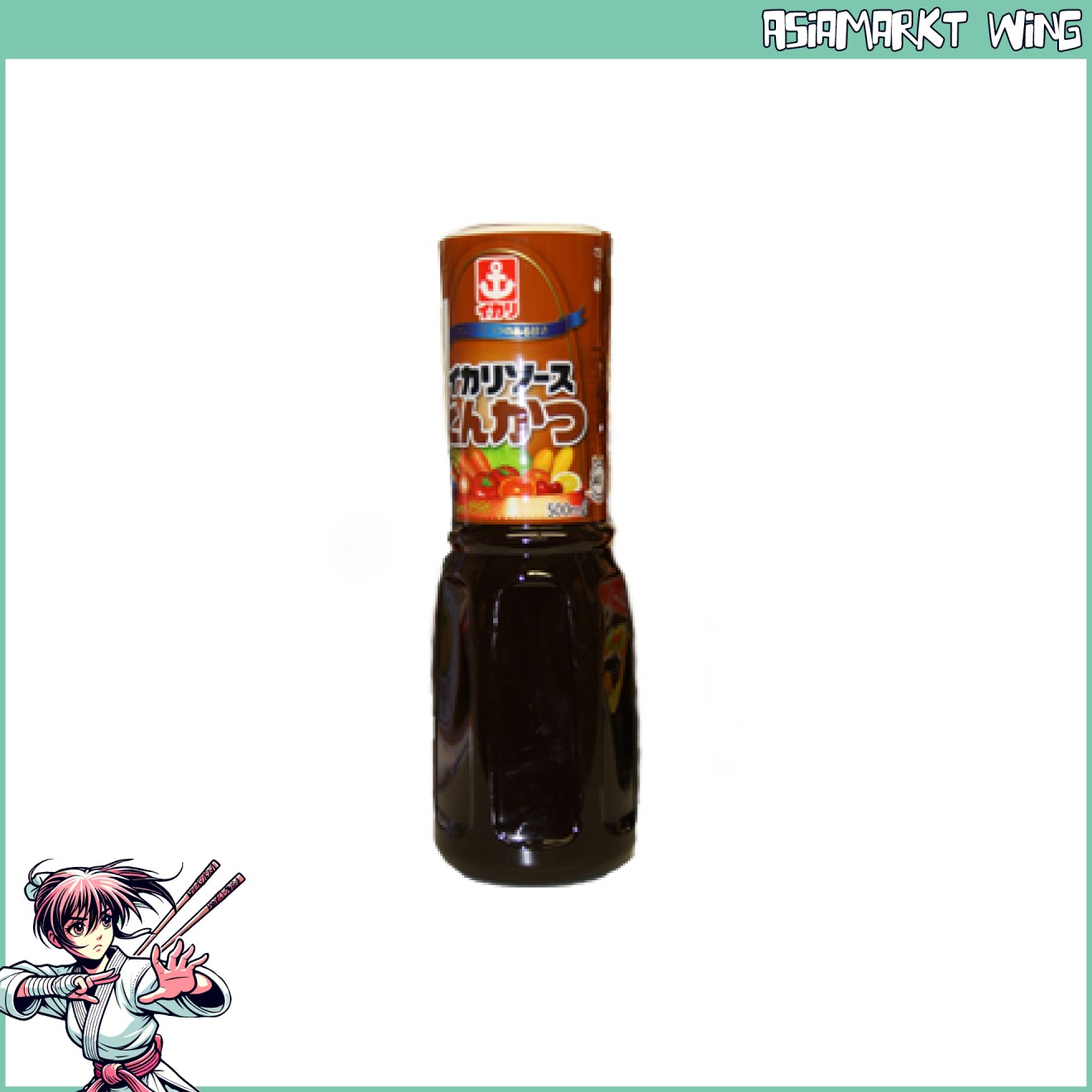 Japanische Würzsauce für Tonkatsu - 500 ml