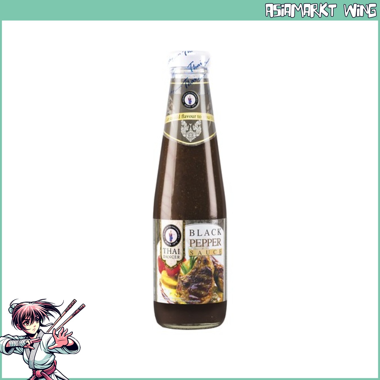 Thai Dancer - omáčka z černého pepře - omáčka z černého pepře - 240 ml