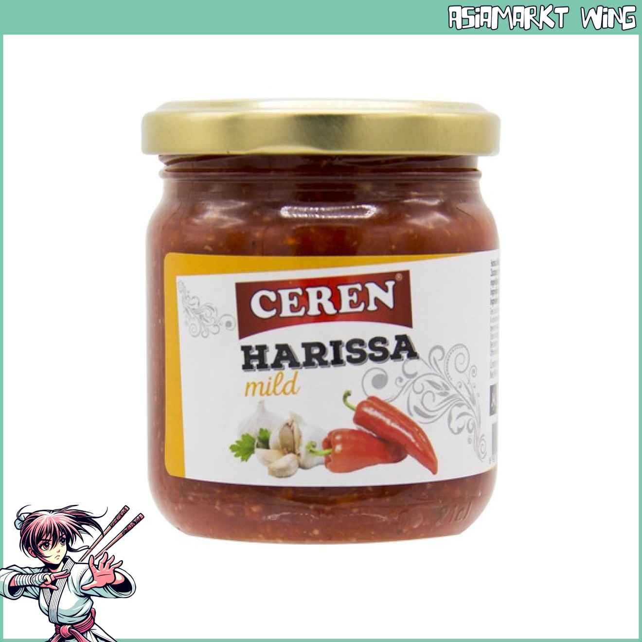 Ceren - Harissa - Milde Paste - 190g