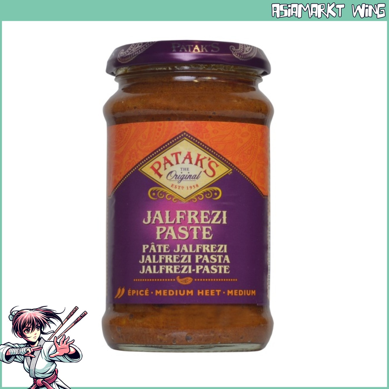 Patak's - Jalfrezi Paste - medium scharf - 283g