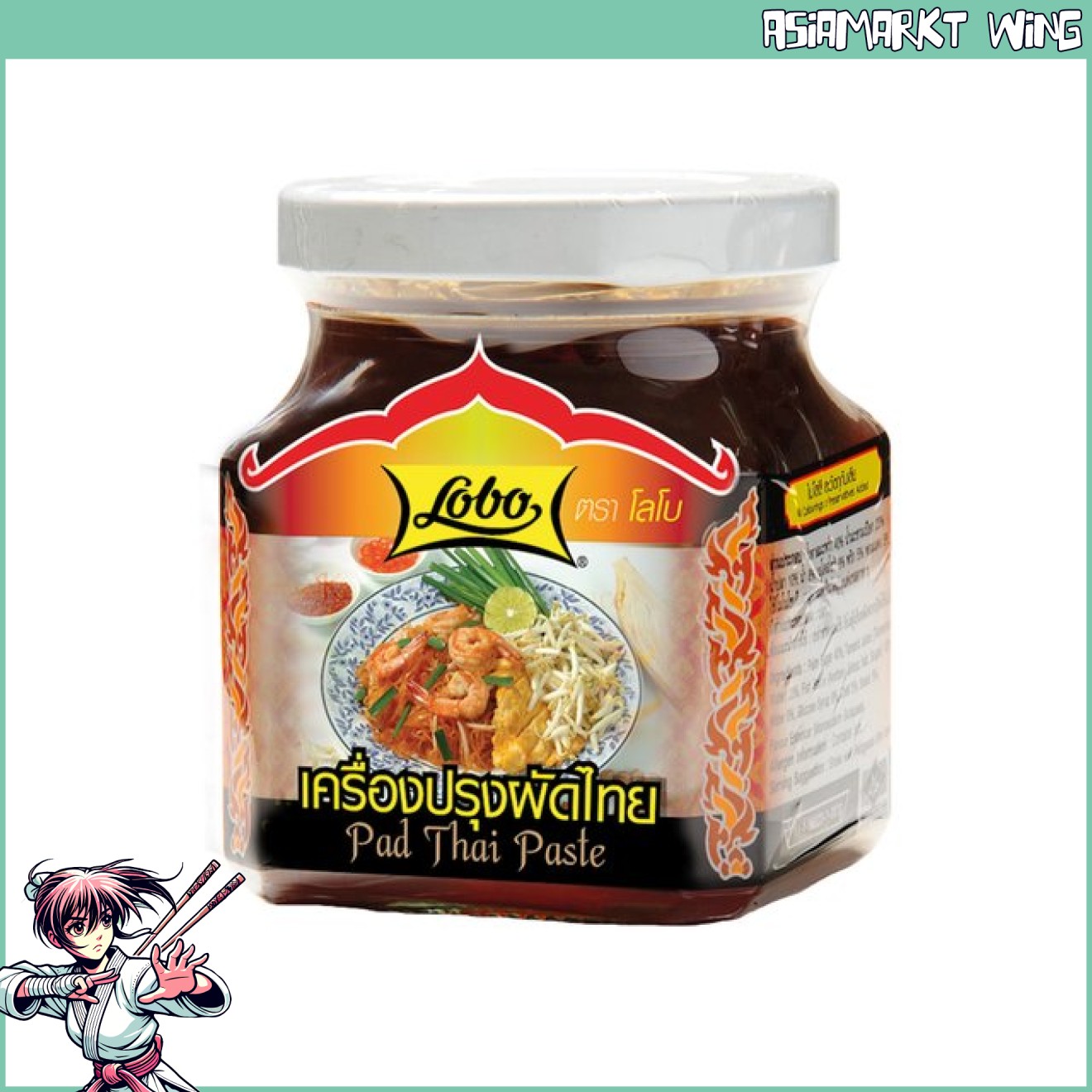 Lobo - Pad Thai Paste für Pad Thai Nudeln - 280g