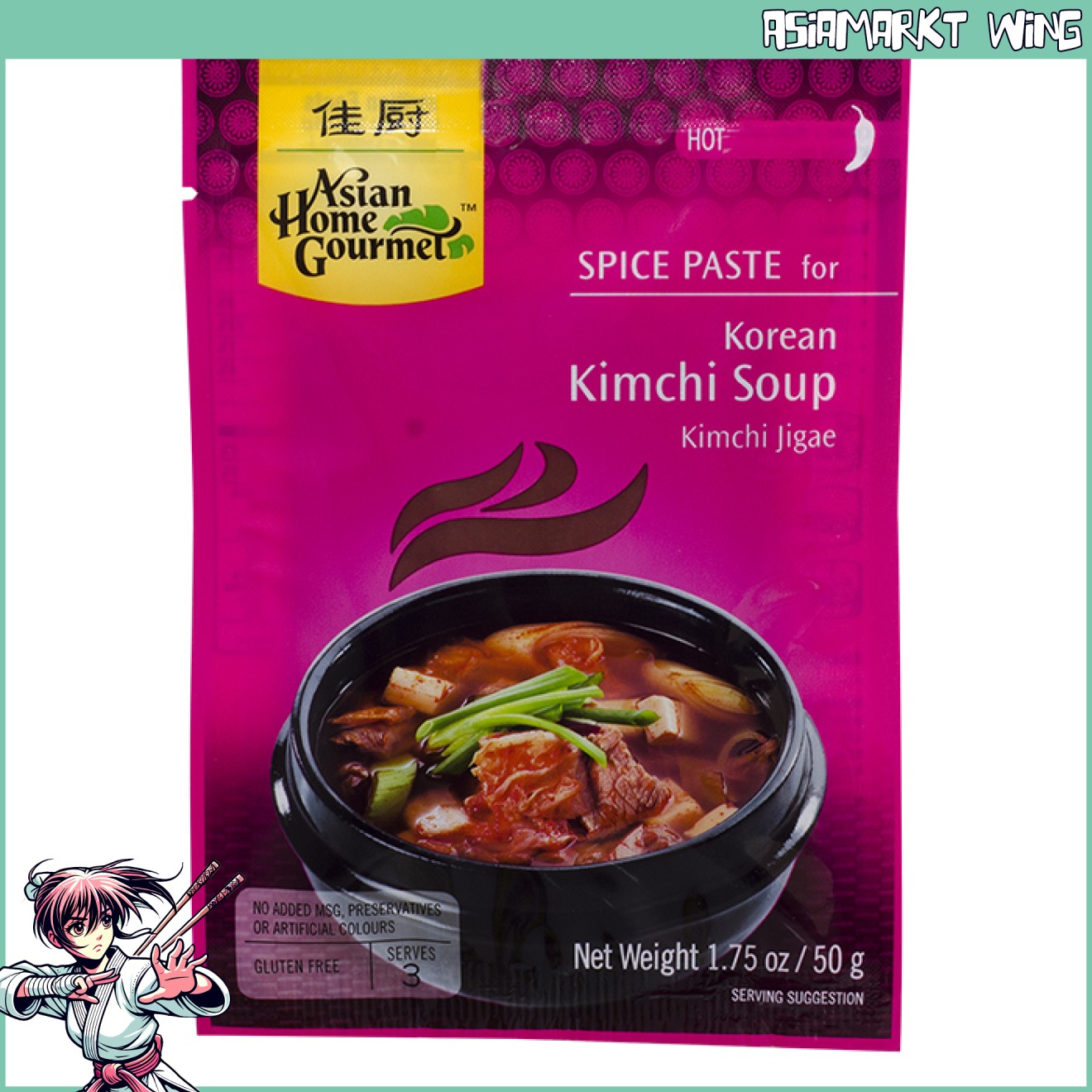 AHG - Würzpaste für koreanische Kimchi Suppe - 50 g