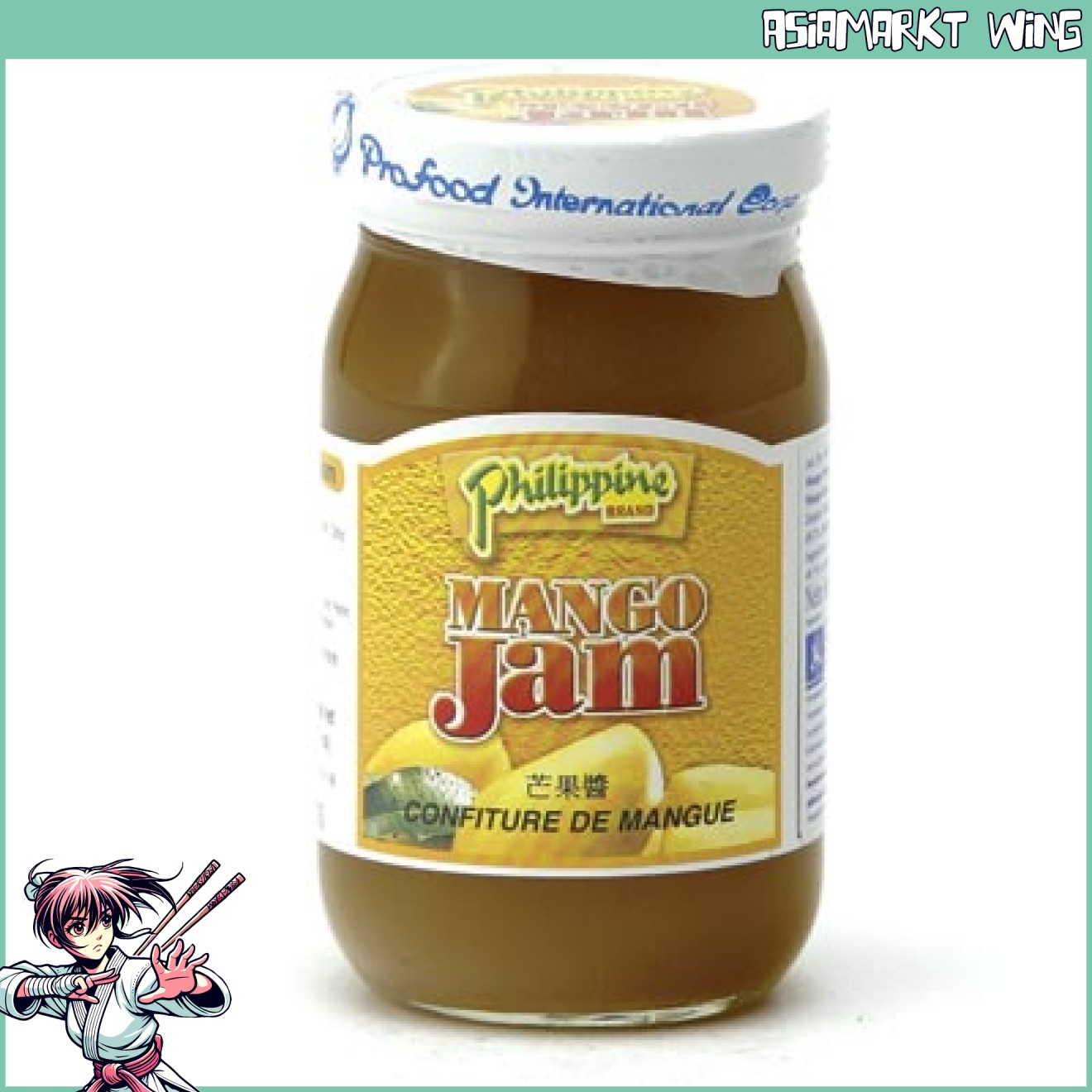 Philippine Brand - Mango Konfitüre - Philippinischer Fruchtauftrich - 300g