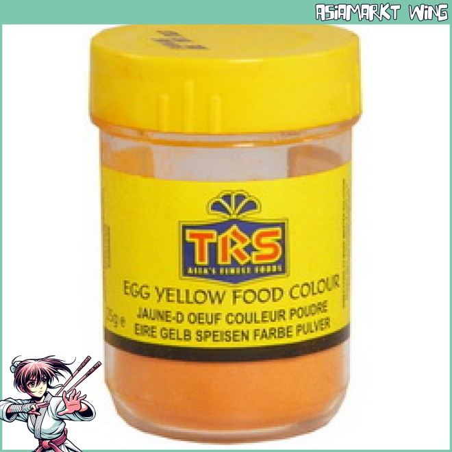 TRS - Lebensmittelfarbe Gelb - Pulver - Food colour - 25g