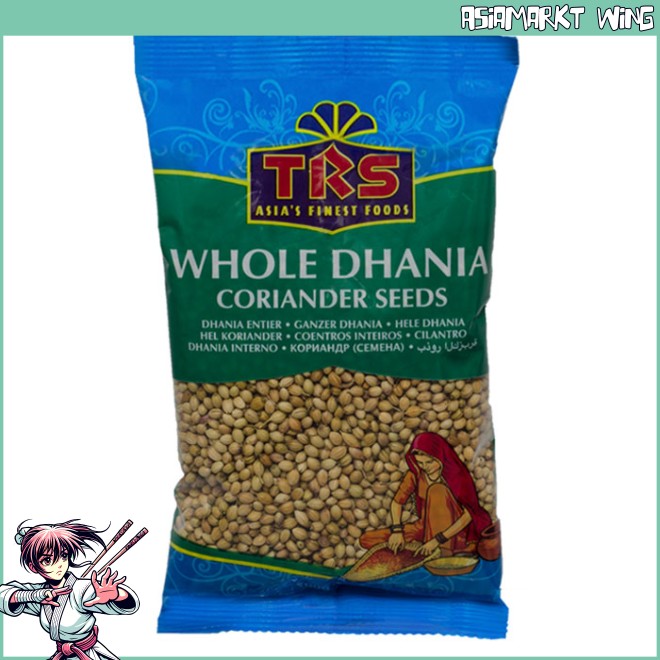 TRS - Whole Dhania - Koriander ganz - 100g