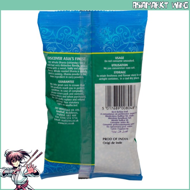 TRS - Whole Dhania - Koriander ganz - 100g