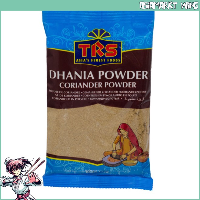 TRS - Dhania Powder - Koriandersamen gemahlen - 100g