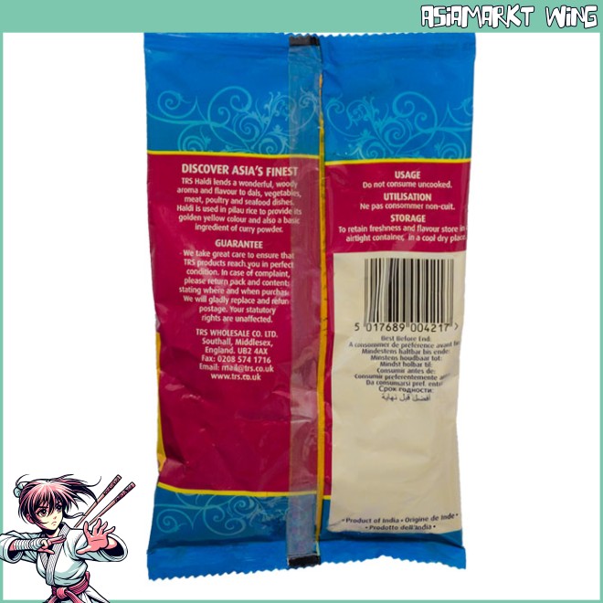 TRS - Turmeric Powder - Haldi - Kurkuma Pulver - 100g