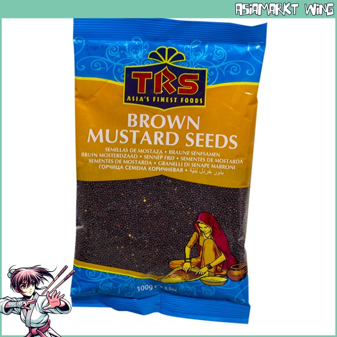 TRS - Brown Mustard Seeds - Braune Senfsamen - 100g