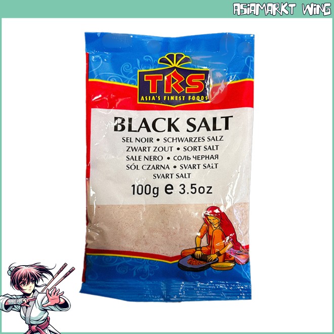 TRS - Schwarzes Salz Pulver - Kala Namak (Nimak) - 100g