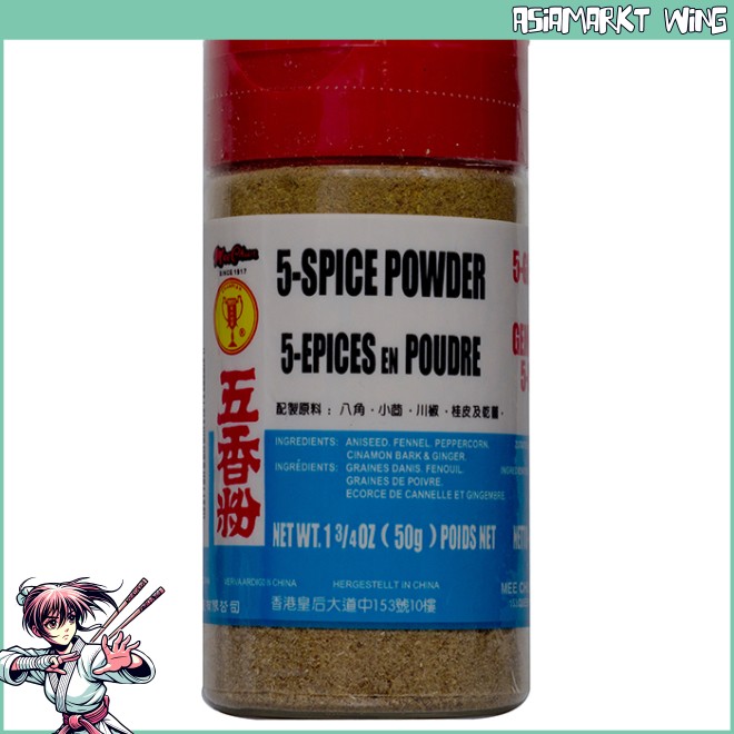 Mee Chun - 5-Spice Powder - Fünf Gewürze Pulver - 50g