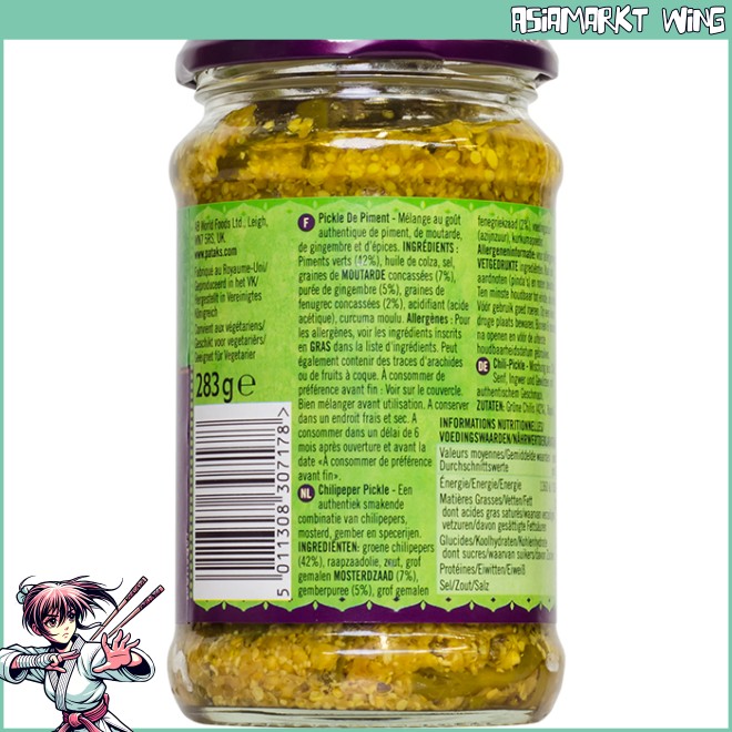 Patak's - Chili Pickle - scharf - 283g
