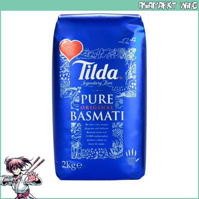 Tilda - Basmati Reis - Beste Qualität - 2kg