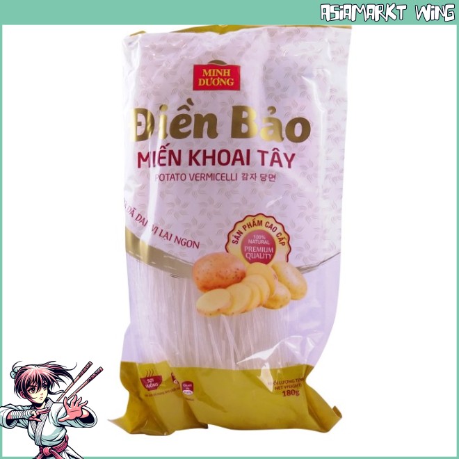 Minh Duong - Dien Bao - Glasnudeln aus Kartoffelstärke - 180g
