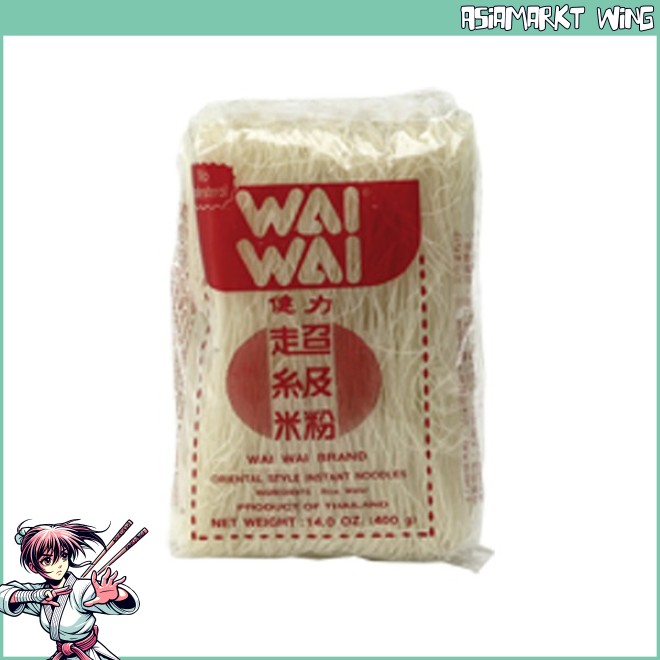 Wai Wai - Reisnudeln - Reisfadennudeln - 400g