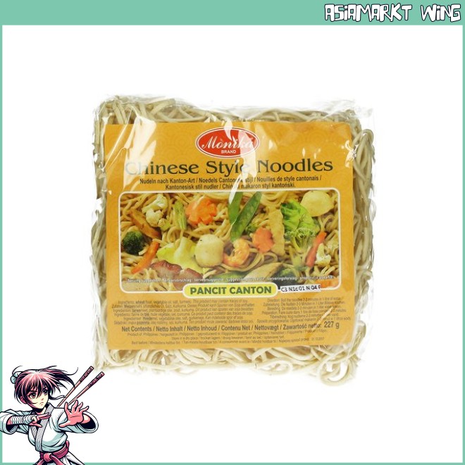 Monika - Chinese Noodles - für gebratene Nudeln - Pancit Canton - 227g