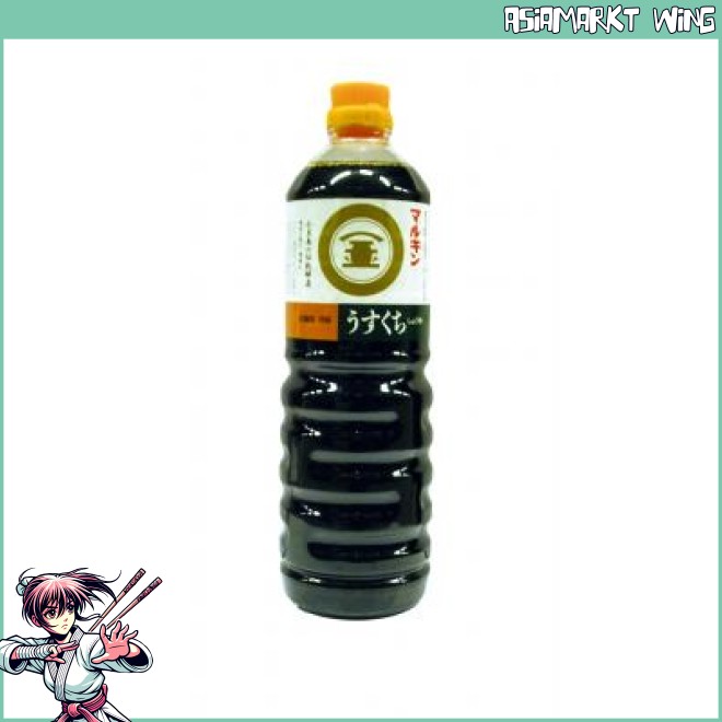 Marukin - Usukushi Shoyu - Helle japanische Sojasauce - 1000ml