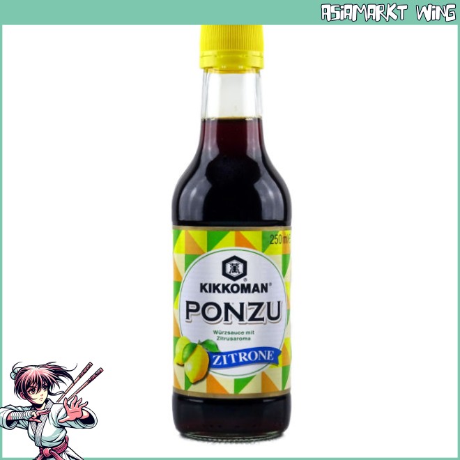 Kikkoman - Ponzu - Sojasauce mit Ponzu Zitrussaft - 250ml