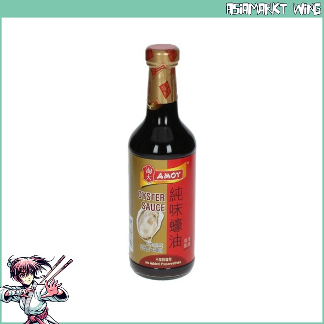 Amoy - Austern Sauce - Premium Qualität - Oyster Sauce - 440ml