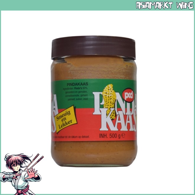 PCD - Pinda Kaas - Erdnussbutter Erdnusspaste - 500g