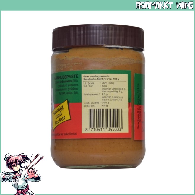 PCD - Pinda Kaas - Erdnussbutter Erdnusspaste - 500g