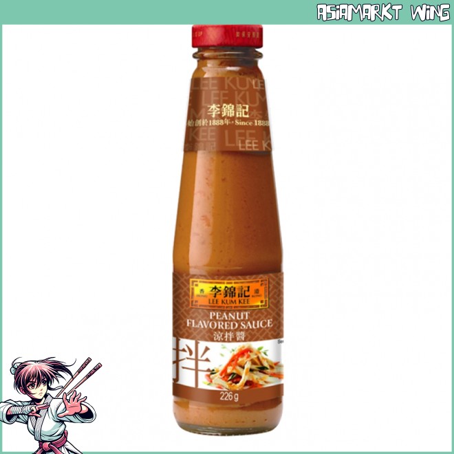 LKK - Erdnusssauce - Peanut Flavoured Sauce - 226g