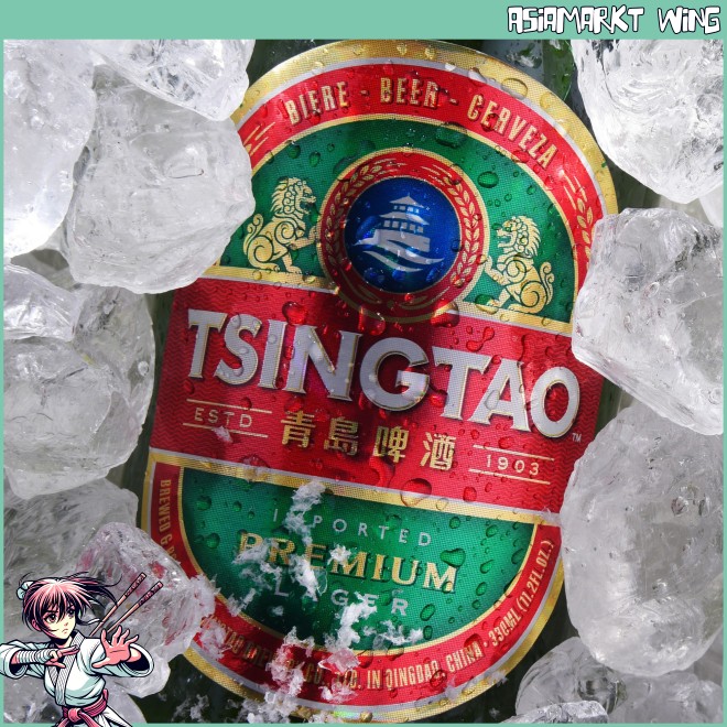 Tsingtao - Nr.1 Bier aus China - 330ml - 4,7% vol.