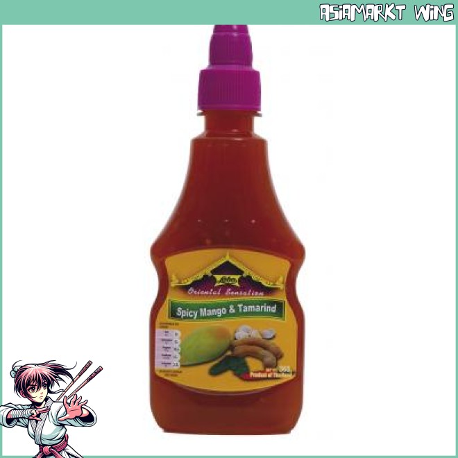 Lobo - Spicy Mango & Tamarind Sauce - würzige Mango-Tamarindensauce - 300 ml