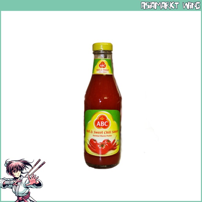 ABC - Sambal Manis Pedas - Süße indonesische Chilisauce - Hot and Sweet Chilisauce - 335 ml