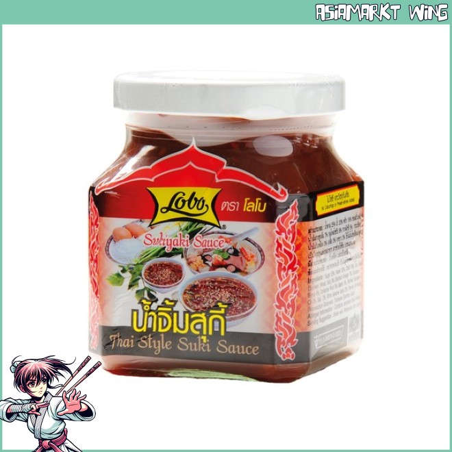 Lobo - Salsa Sukiyaki - Salsa tailandesa para hot pot y co - 260g
