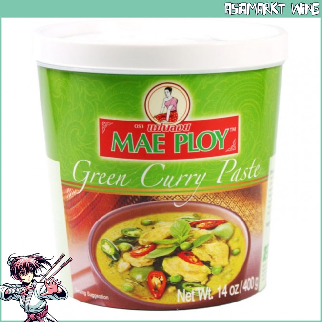 Mae Ploy - Grüne Currypaste - thailändisch - 400 g