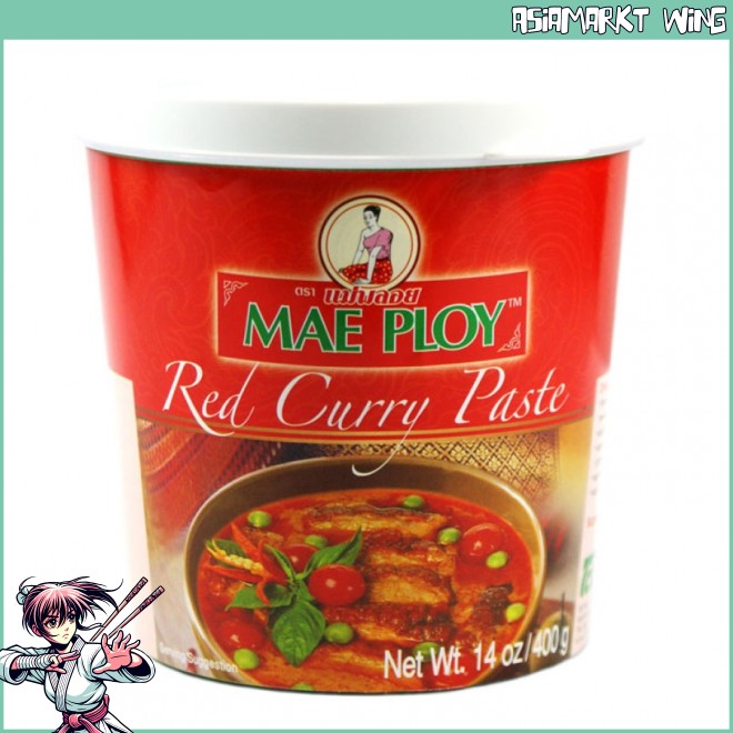 Mae Ploy - Rote Currypaste - thailändisch - 400 g