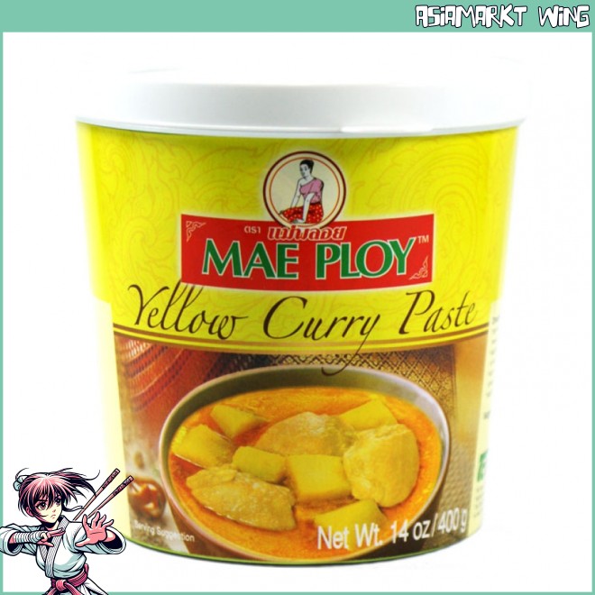 Mae Ploy - Gelbe Currypaste - thailändisch - 400 g