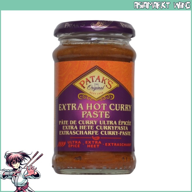 Patak's - Extra Hot Curry Paste - extra scharf - 283g