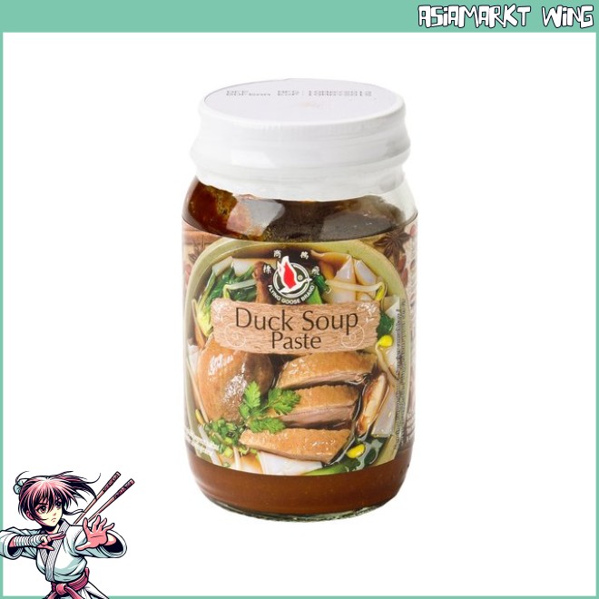 Flying Goose - Duck Soup Paste - Enten Suppenpaste - 195g
