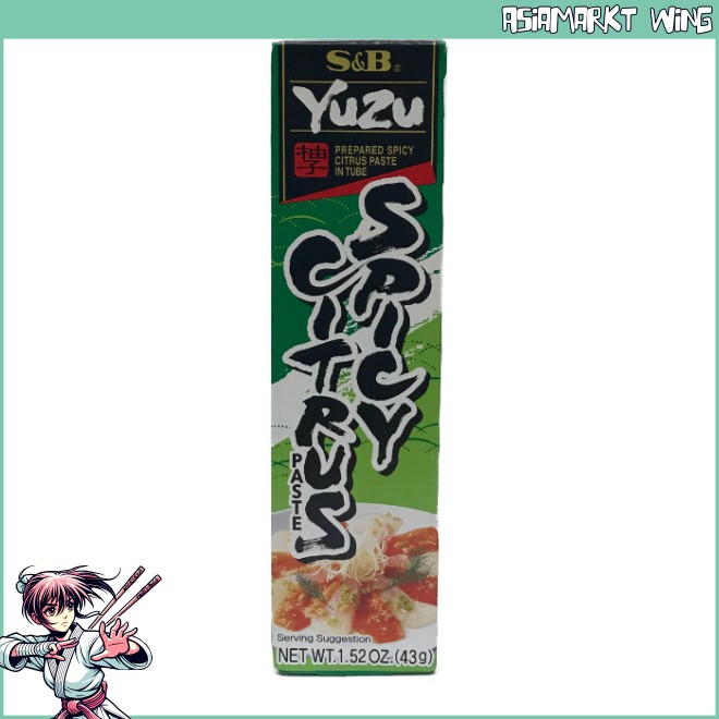 S&B - Pasta Original Japonesa de Yuzu - 43g