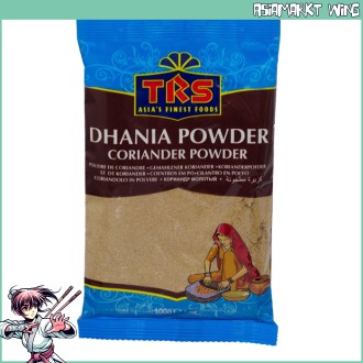 TRS - Dhania Powder - Koriandersamen gemahlen - 100g